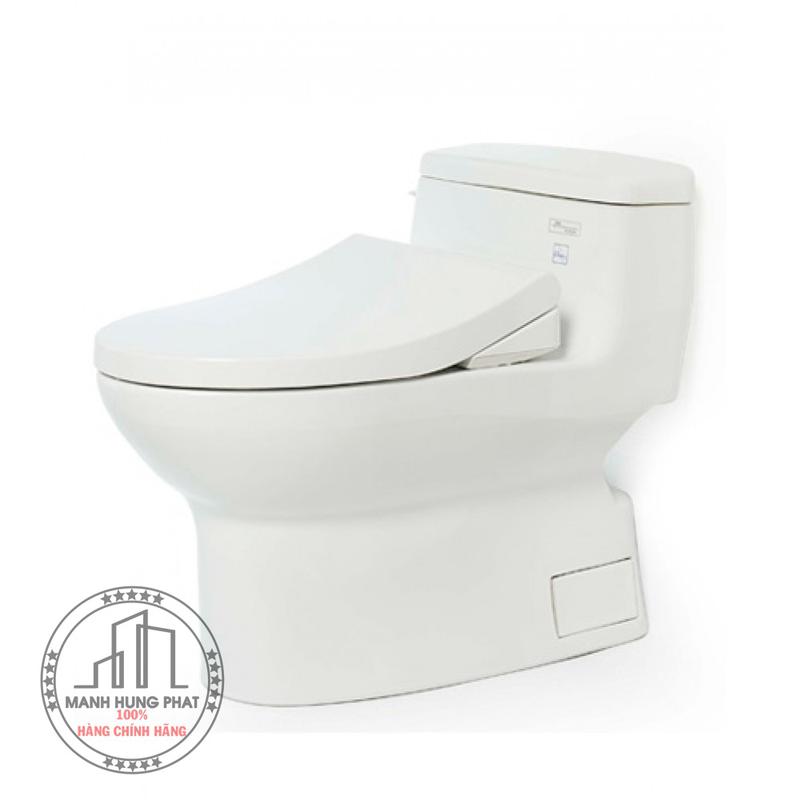 Bàn cầu một khối TOTO  MS884E4, nắp rửa cơ
