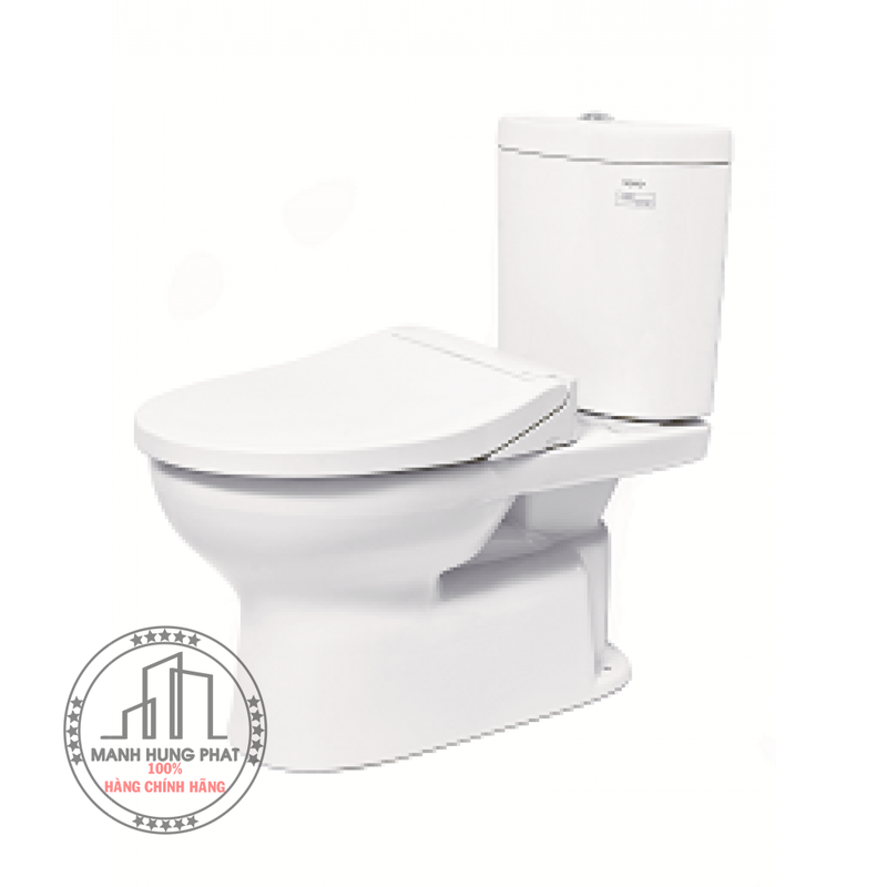  Bàn cầu 2 khối TOTO CS325DRE2, nắp rửa cơ