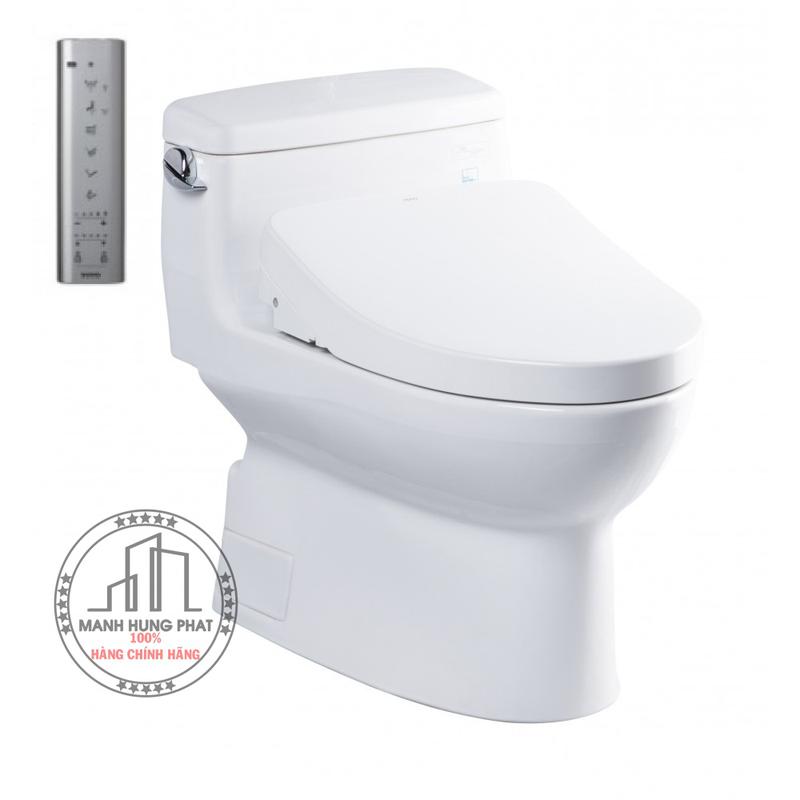 Bàn cầu một khối  MS884CW12, nắp rửa điện tử