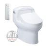  Bàn cầu một khối TOTO MS914CW12, nắp rửa điện tử
