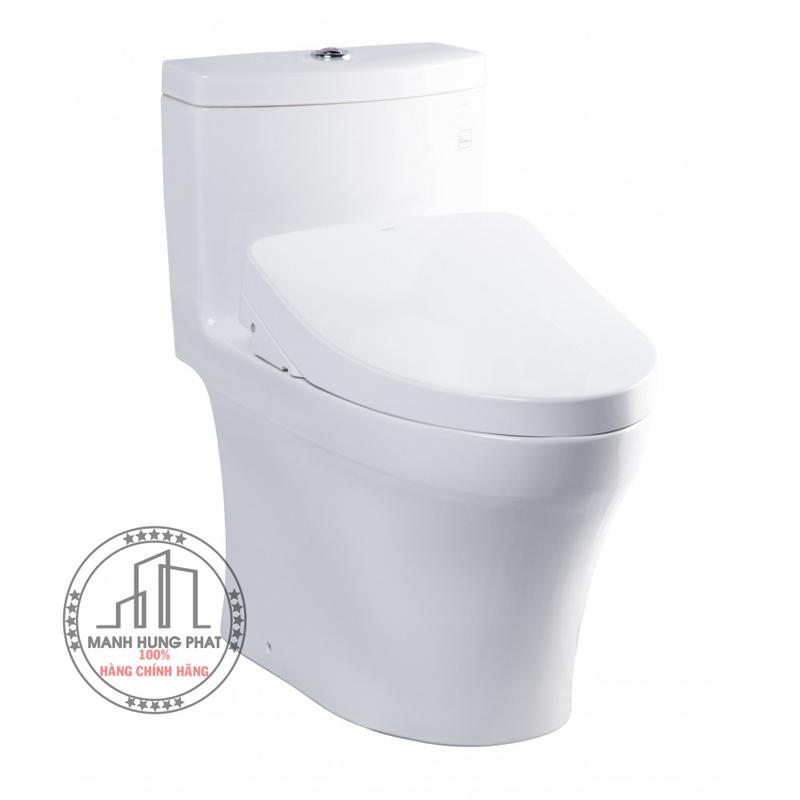 Bàn cầu một khối TOTO MS889CDW12, nắp rửa điện tử