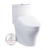 Bàn cầu 2 khối TOTO CS769CDW12 (CS769CDRW12), nắp điện tử  