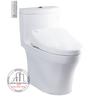 Bàn cầu một khối TOTO MS889DW4, nắp rửa điện tử