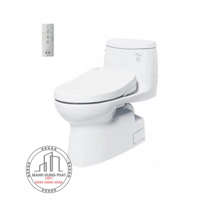 Bàn cầu một khối TOTO MS905W4, nắp rửa điện tử