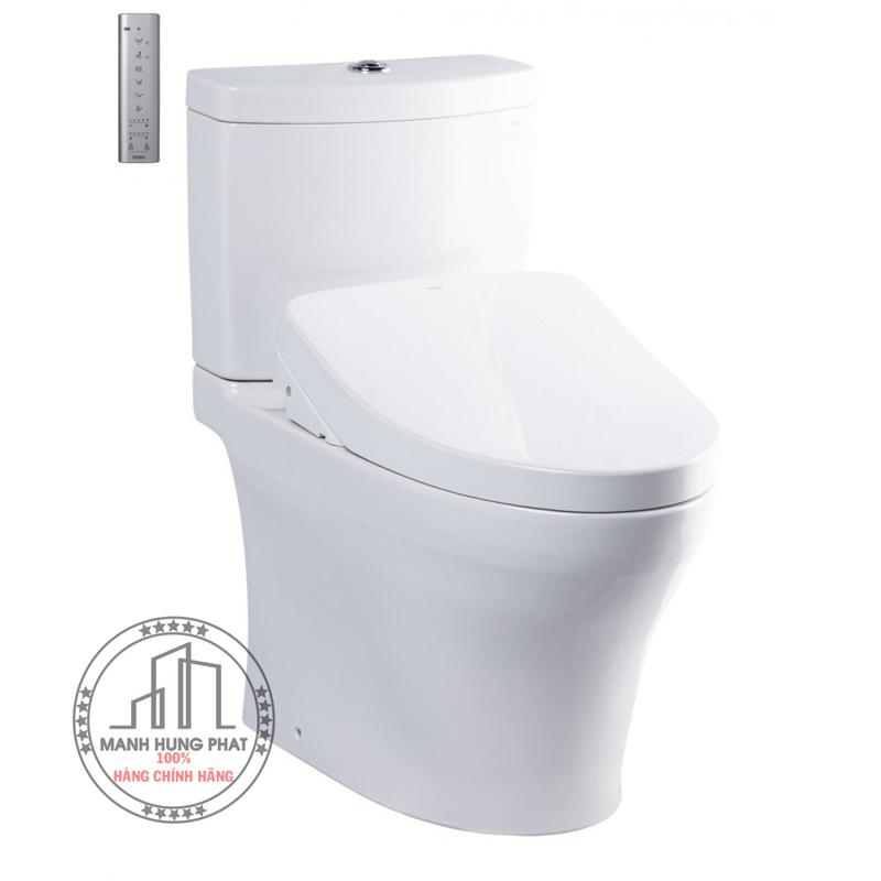 Bàn Cầu 2 Khối TOTO CS769DW11, Nắp Điện Tử