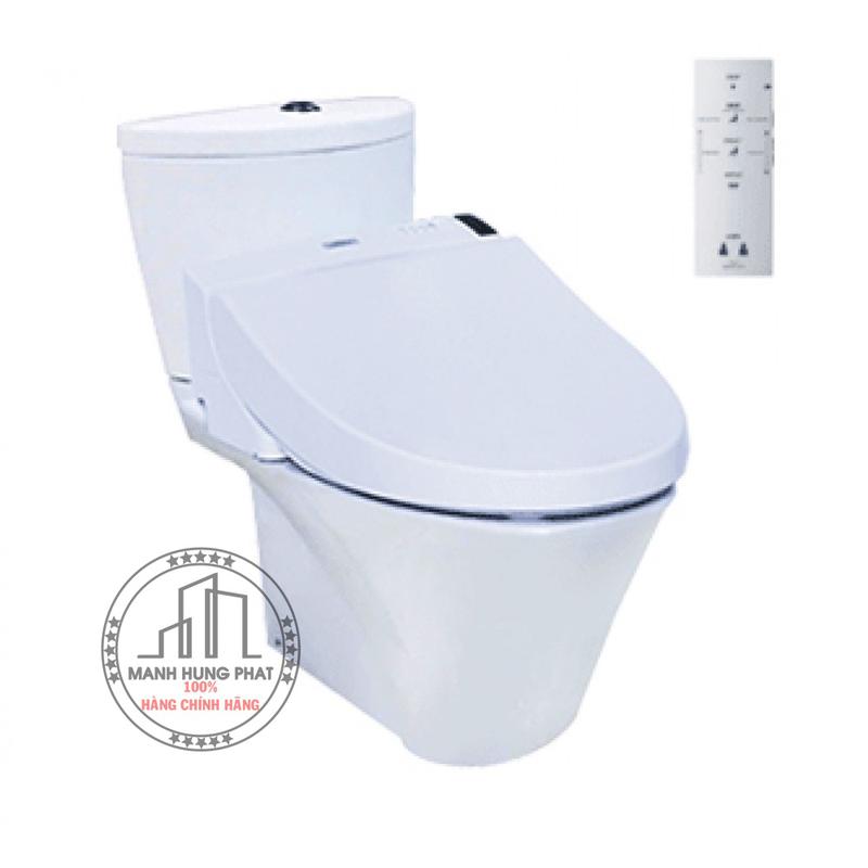 Bàn cầu hai khối TOTO CS819DSW6, nắp điện tử