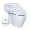 Bàn Cầu Một Khối Toto MS366W7, Nắp Điện Tử