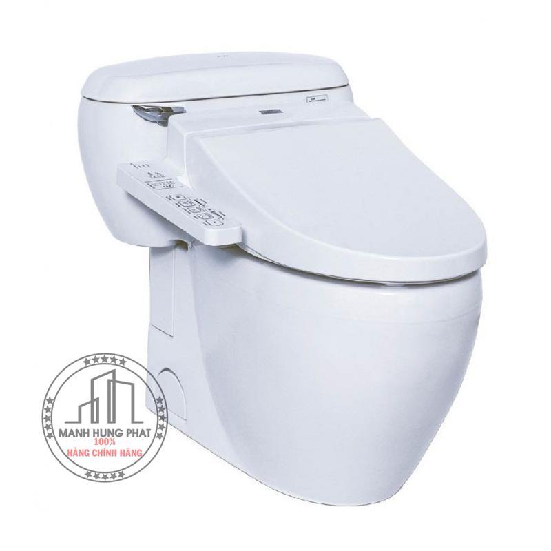 Bàn Cầu Một Khối Toto MS366W7, Nắp Điện Tử
