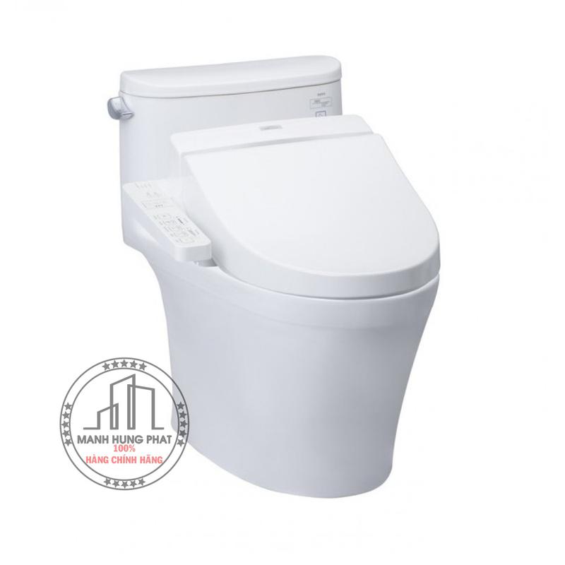 Bàn cầu một khối TOTO MS887W7 (MS887RW7), nắp rửa điện tử