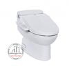Bàn cầu một khối TOTO MS884W7, nắp rửa điện tử