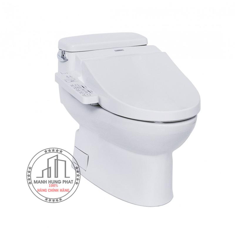 Bàn cầu một khối TOTO MS884W7, nắp rửa điện tử