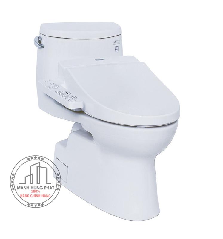Bồn cầu một khối TOTO MS905W7, nắp rửa điện tử