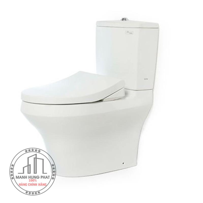 Bàn cầu hai khối CS945PDE4, nắp rửa cơ