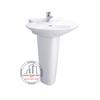 Chậu lavabo TOTO LPT908C chân dài treo tường 