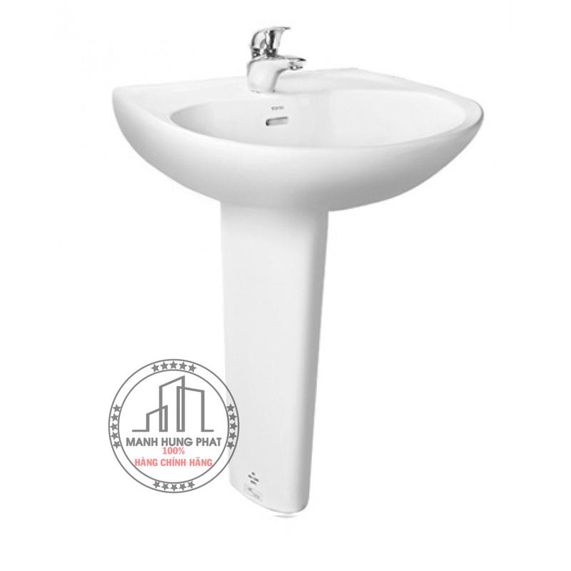 Chậu lavabo TOTO LPT239C chân dài treo tường