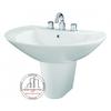 Chậu lavabo TOTO LW820CJ/LW820HFJ treo tường