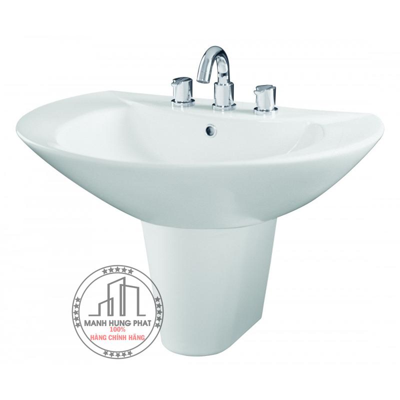 Chậu lavabo TOTO LW820CJ/LW820HFJ treo tường