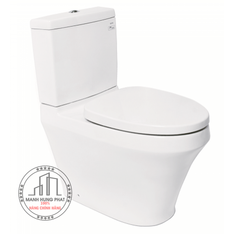 Bồn cầu 2 khối TOTO CS945PDT3 nắp đóng êm