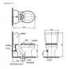 Bồn cầu 2 khối TOTO CS660DT1Y1 nắp đóng êm