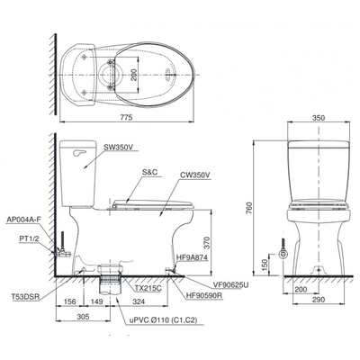 Bồn cầu TOTO CW823NW nắp điện tử-copy-copy-copy-copy-copy-copy-copy-copy