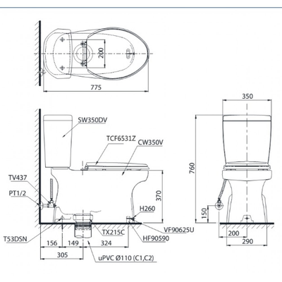 Bồn cầu TOTO CW823NW nắp điện tử-copy-copy-copy-copy-copy-copy-copy-copy-copy-copy