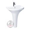 Chậu lavabo TOTO LPT947CS chân dài treo tường 