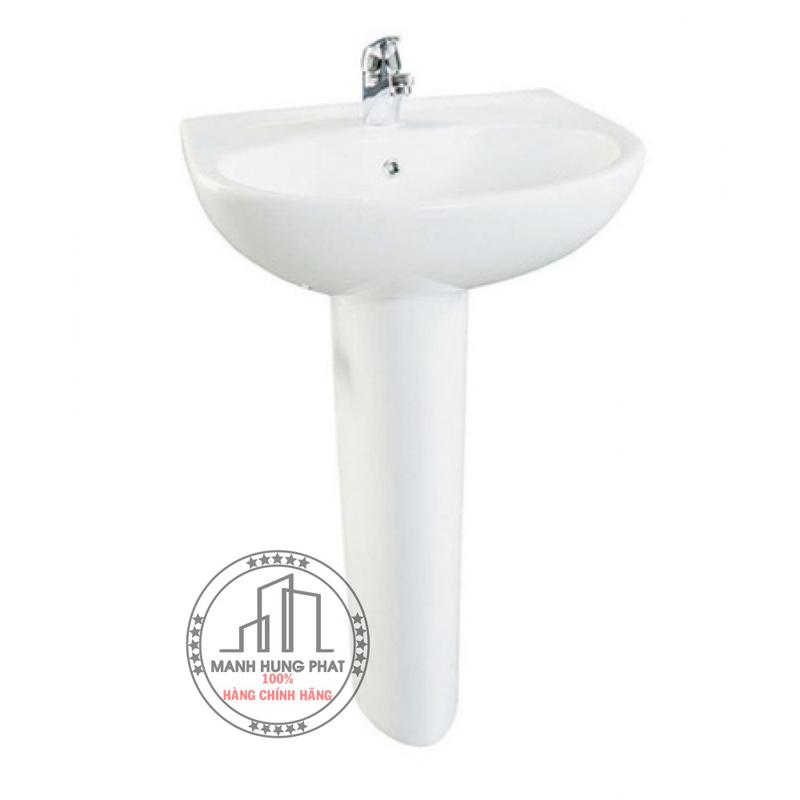Chậu lavabo TOTO LPT236CS chân dài treo tường