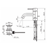 Vòi chậu lavabo TOTO TX115LESN