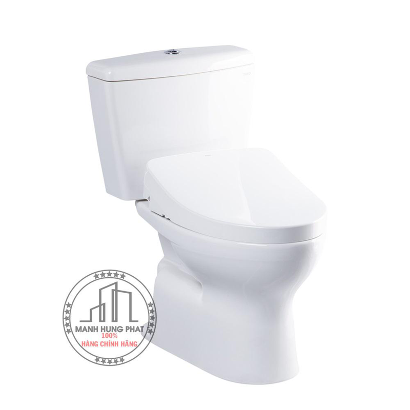 Bàn cầu hai khối TOTO, nắp rửa điện tử CS300DRT11