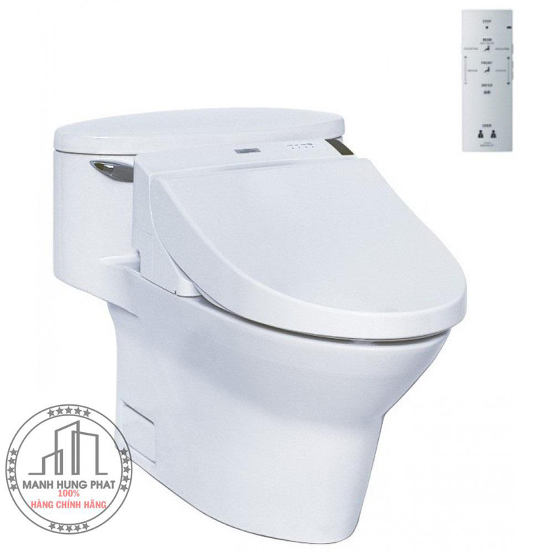 Bàn Cầu 1 Khối Nắp Điện Tử MS904W6