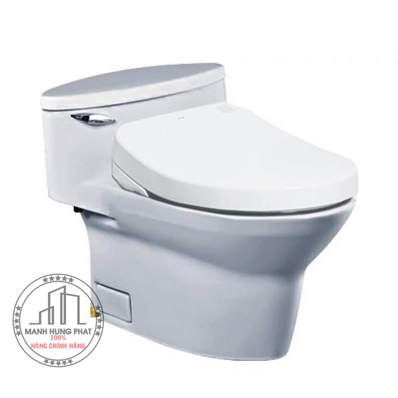 Bàn cầu 1 khối nắp điện tử MS904W4