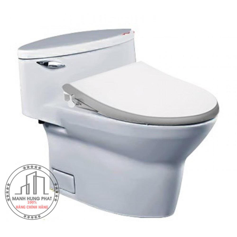 Bàn cầu 1 khối nắp rửa lạnh MS904E4