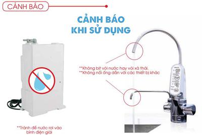 Thiết bị lọc nước Cleansui EU301 tạo ion kiềm