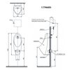 Bồn tiểu nam TOTO UT904HN treo tường