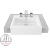 Chậu rửa Lavabo TOTO LW642CJW/F bán âm bàn