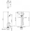 Vòi xả bồn tắm TOTO TBP02303A/TBN01105B