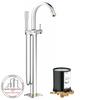 Vòi xả bồn tắm Grohe 23318IG0 + 29086000 đặt sàn Grandera 