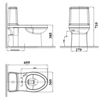 Bồn cầu American Standard VF-1858PL nắp điện tử