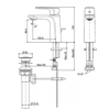 Vòi chậu lavabo American Standard WF-1701 Signature nóng lạnh