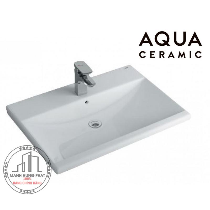 Chậu rửa lavabo INAX AL-2397V dương vành AquaCeramic