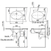 Chậu rửa lavabo INAX AL-2216V âm bàn AquaCeramic