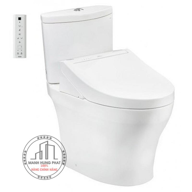 Bồn cầu TOTO CS838DW14 nắp điện tử 
