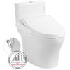 Bàn cầu TOTO MS889DRW16 nắp rửa điện tử WASHLET dòng C2