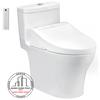 Bàn cầu TOTO MS889CDRW15 nắp rửa điện tử WASHLET dòng C5